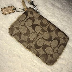 COACH wristlet